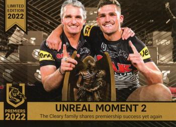 2022 NRL Player In Focus #PC04 Nathan Cleary/Ivan Cleary Front